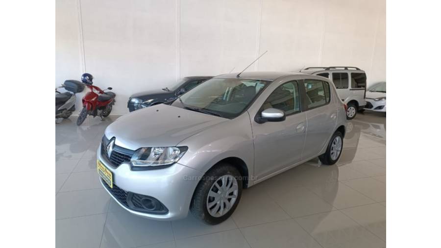 RENAULT - SANDERO - 2017/2018 - Prata - Sob Consulta