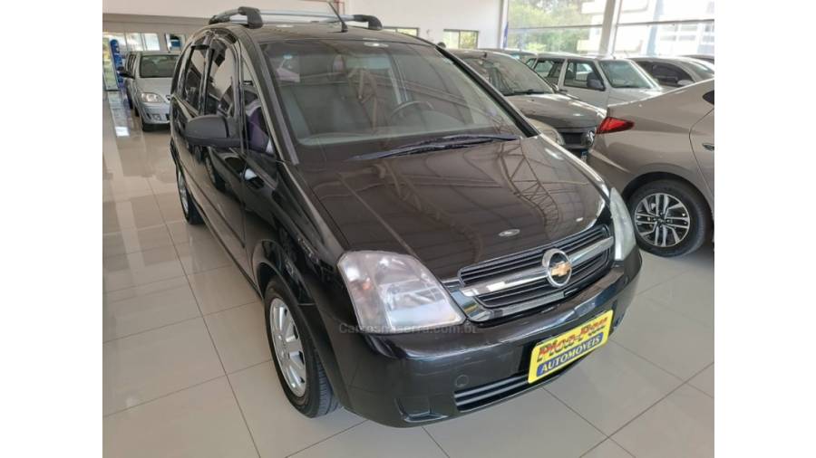 CHEVROLET - MERIVA - 2008/2008 - Preta - Sob Consulta