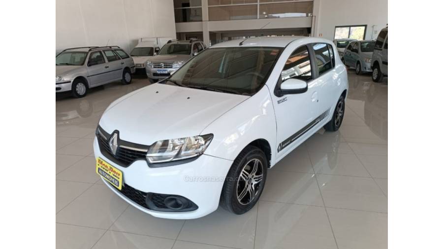 RENAULT - SANDERO - 2016/2017 - Branca - Sob Consulta