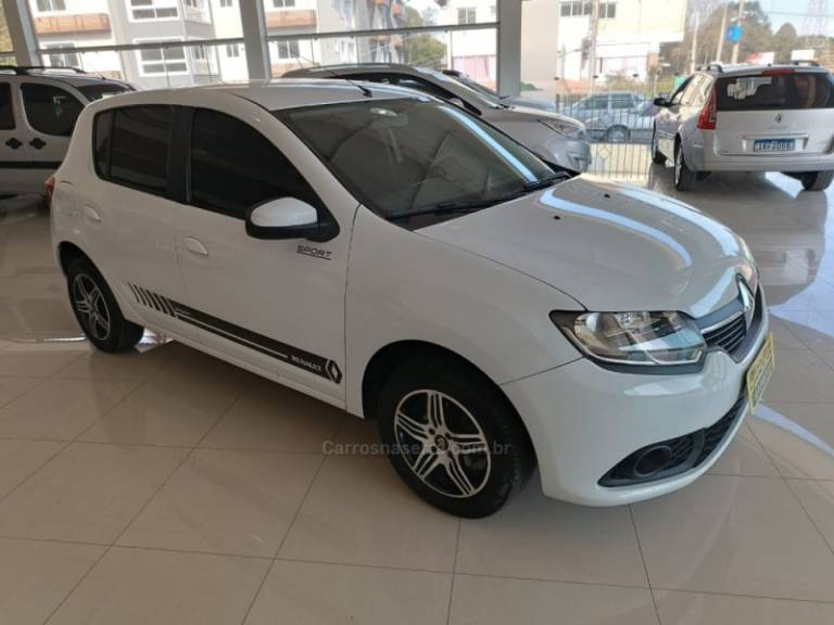 RENAULT - SANDERO - 2016/2017 - Branca - Sob Consulta