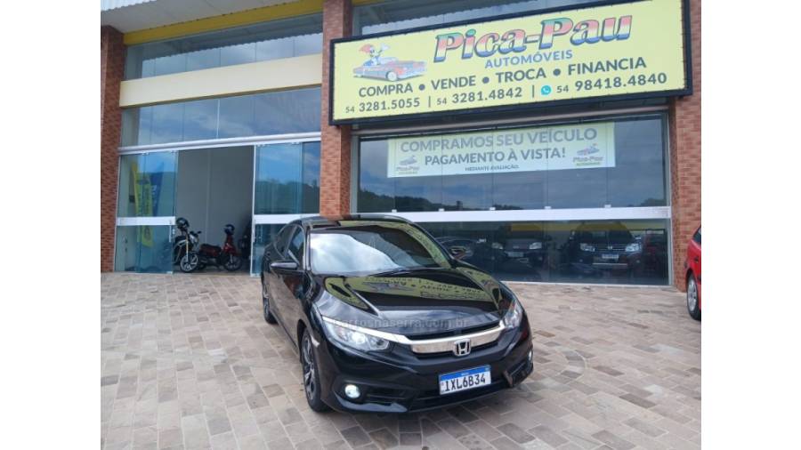 HONDA - CIVIC - 2016/2017 - Preta - Sob Consulta
