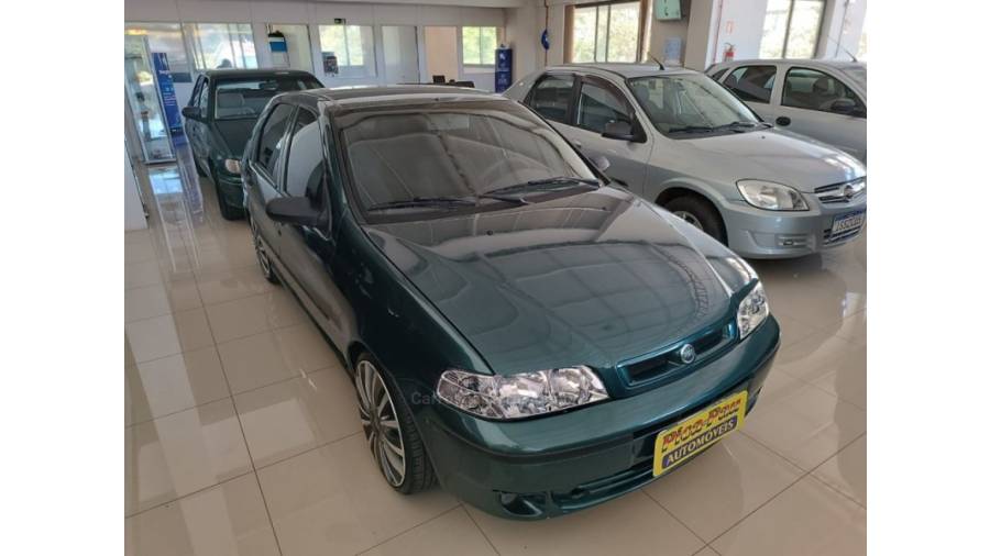 FIAT - PALIO - 2001/2002 - Azul - Sob Consulta