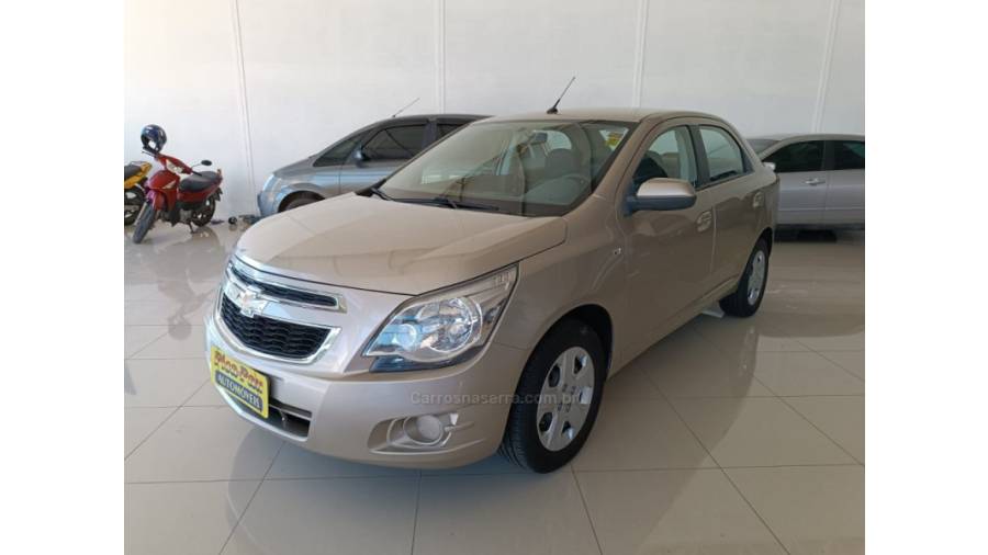 CHEVROLET - COBALT - 2013/2014 - Bege - Sob Consulta