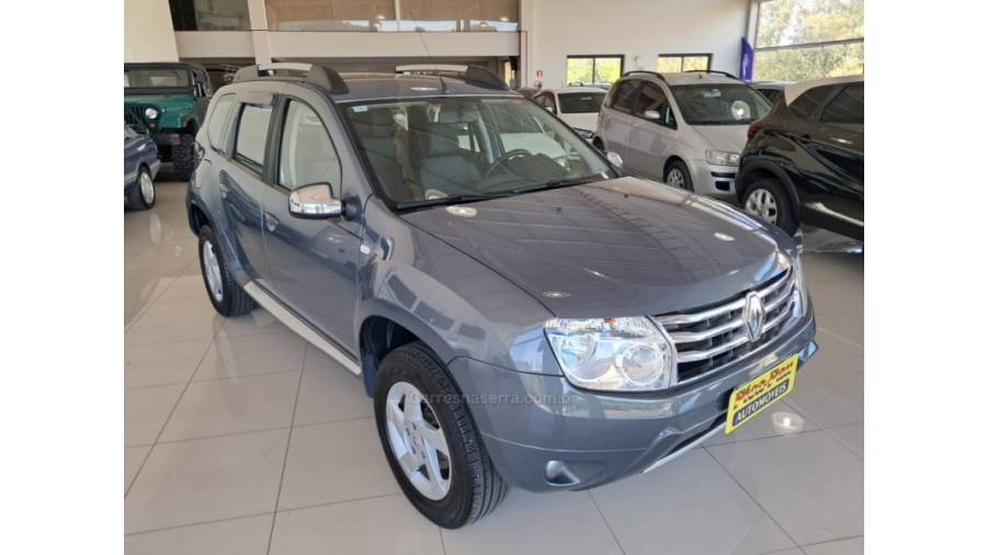 RENAULT - DUSTER - 2013/2014 - Cinza - Sob Consulta