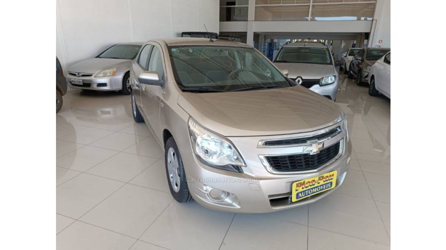 CHEVROLET - COBALT - 2013/2014 - Bege - Sob Consulta