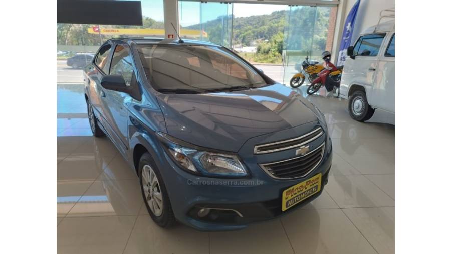 CHEVROLET - PRISMA - 2014/2015 - Azul - Sob Consulta