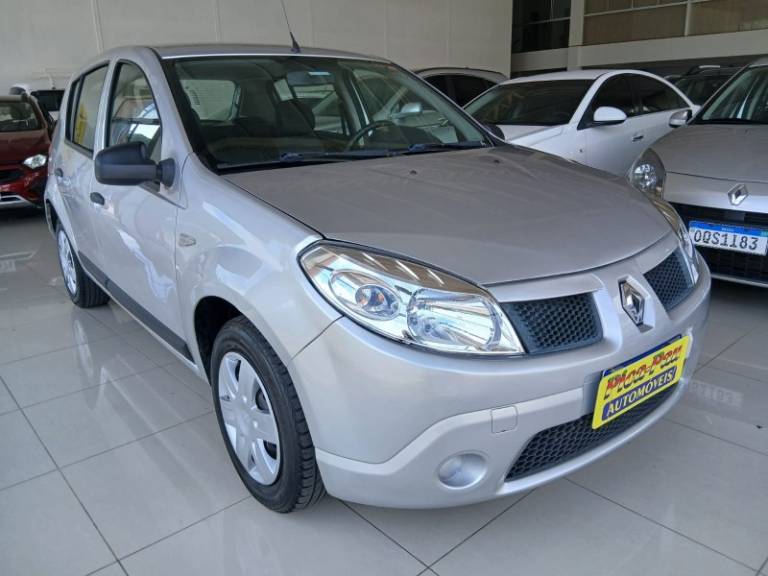 RENAULT - SANDERO - 2010/2010 - Prata - Sob Consulta