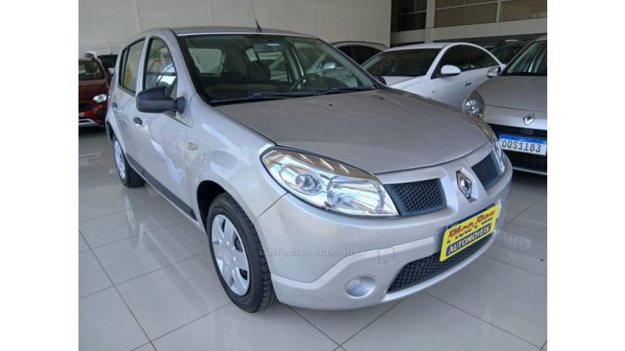 RENAULT - SANDERO - 2010/2010 - Prata - Sob Consulta