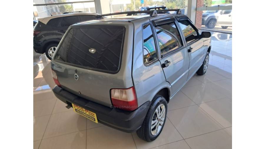 FIAT - UNO - 2007/2008 - Cinza - Sob Consulta