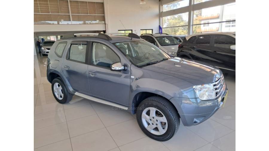 RENAULT - DUSTER - 2013/2014 - Cinza - Sob Consulta