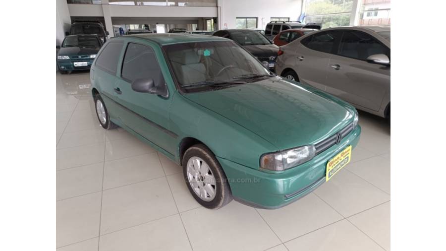 VOLKSWAGEN - GOL - 1997/1998 - Verde - Sob Consulta