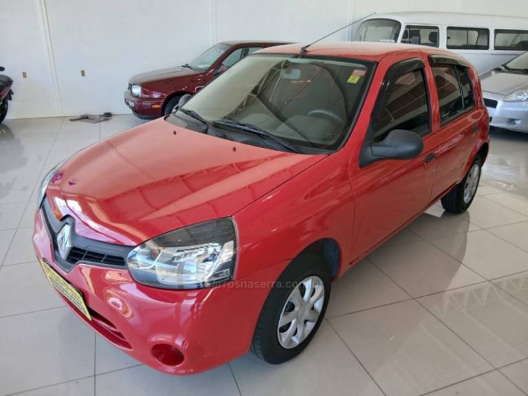 RENAULT - CLIO - 2014/2015 - Vermelha - Sob Consulta