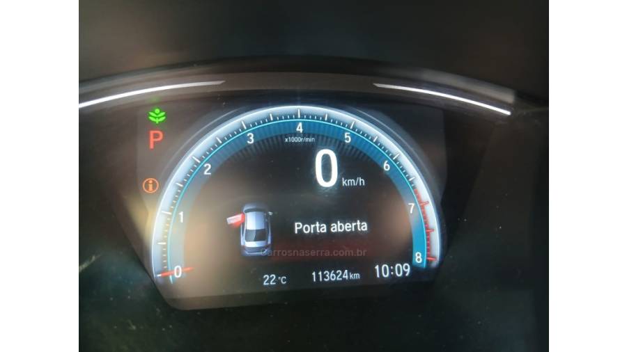 HONDA - CIVIC - 2016/2017 - Preta - Sob Consulta