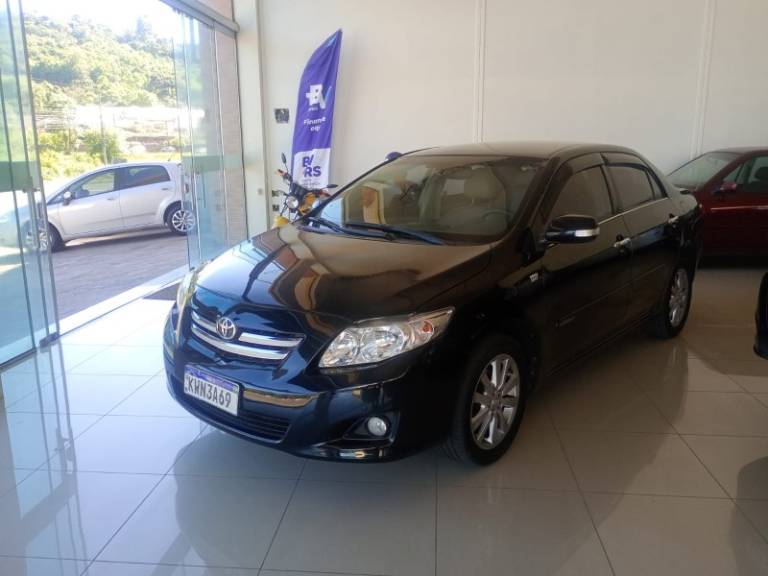 TOYOTA - COROLLA - 2009/2010 - Preta - R$ 55.000,00