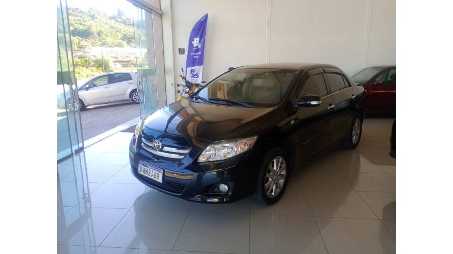 TOYOTA - COROLLA - 2009/2010 - Preta - R$ 55.000,00