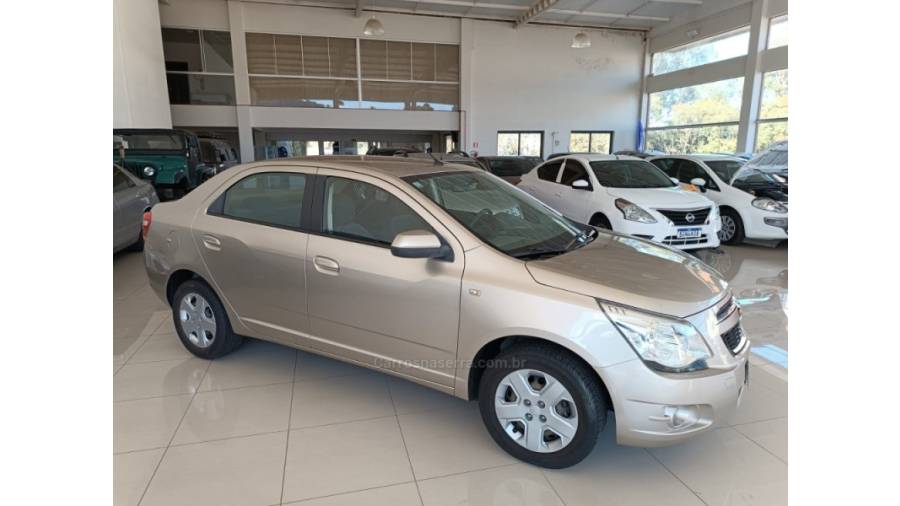 CHEVROLET - COBALT - 2013/2014 - Bege - Sob Consulta