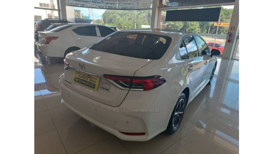 TOYOTA - COROLLA - 2020/2021 - Branca - Sob Consulta