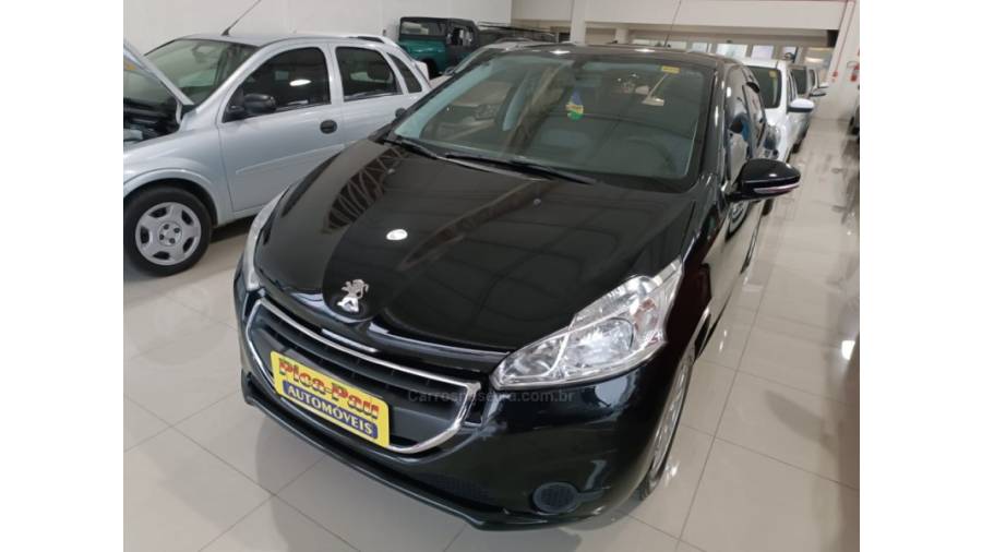 PEUGEOT - 208 - 2014/2015 - Preta - Sob Consulta
