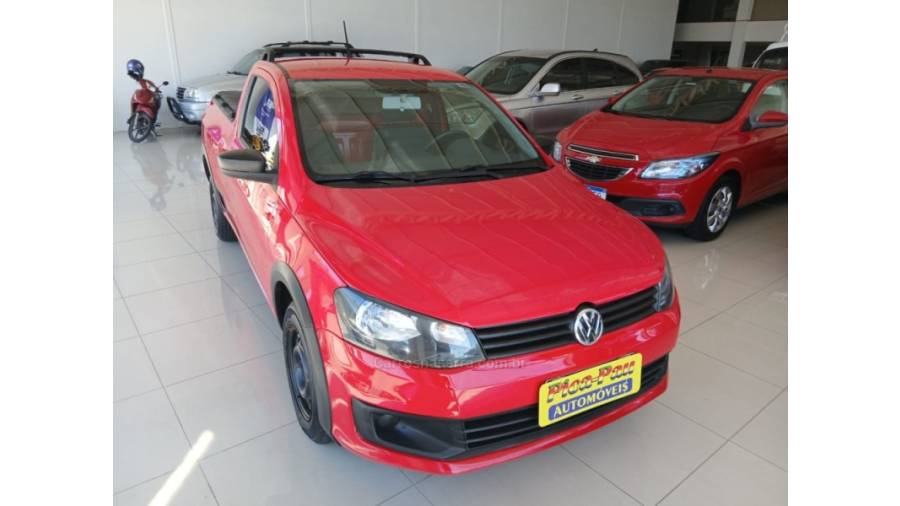 VOLKSWAGEN - SAVEIRO - 2014/2015 - Vermelha - Sob Consulta