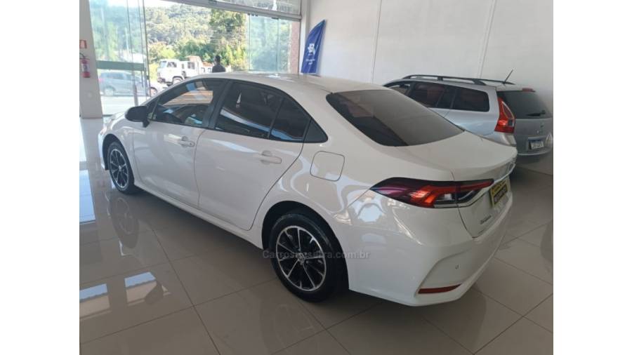 TOYOTA - COROLLA - 2020/2021 - Branca - Sob Consulta